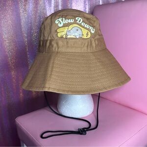 Pusheen Box Spring 2022 Exclusive Sloth Cat Gardening Hiking Bucket Sun Hat Cap